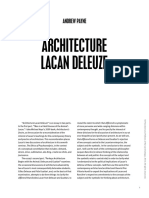 Architecture lacan deleuze