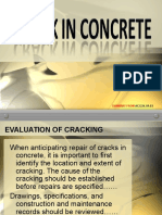 Methods of Repairing Cracks