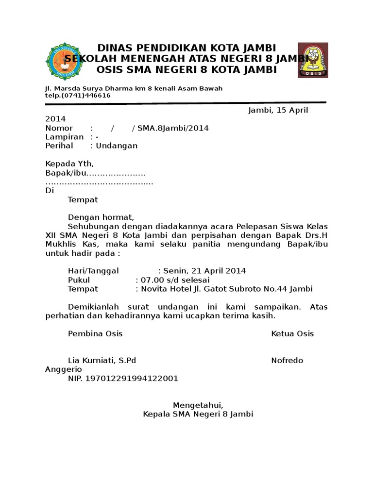 Undangan Perpisahan 2014docx