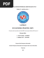 Download ANALISA SISTEM INFORMASI ABSENSI KARYAWANpdf by asri SN296359731 doc pdf