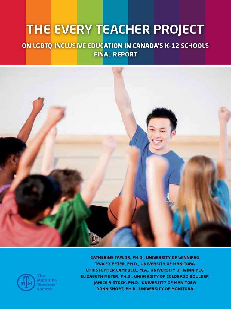 The Every Teacher Project on LGBTQinclusive education in Canada's K12