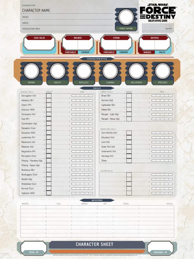 star-wars-character-sheet-form-fillable-printable-forms-free-online
