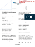 Funções e equações diferenciais