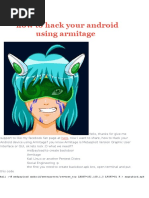 Download How to Hack Your Android Using Armitage by Fery Ardiansyah SN296367660 doc pdf