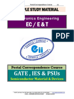 Semiconductor-EDC Electronics GATE IES PSU Study Materials PDF
