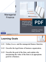The Role of Managerial Finance: All Rights Reserved