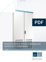 System Cubicles, System Lighting and System Air-Conditioning