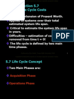 Section 5.7 Life Cycle Costs: Authored by Don Smith, Texas A&M University 2004