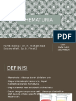 Hematuria