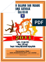 Buku Program Kejohanan Padang Dan Balapan 2012