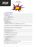 Download Past Tense Simple - Exercises by delphine27_2000 SN29638844 doc pdf