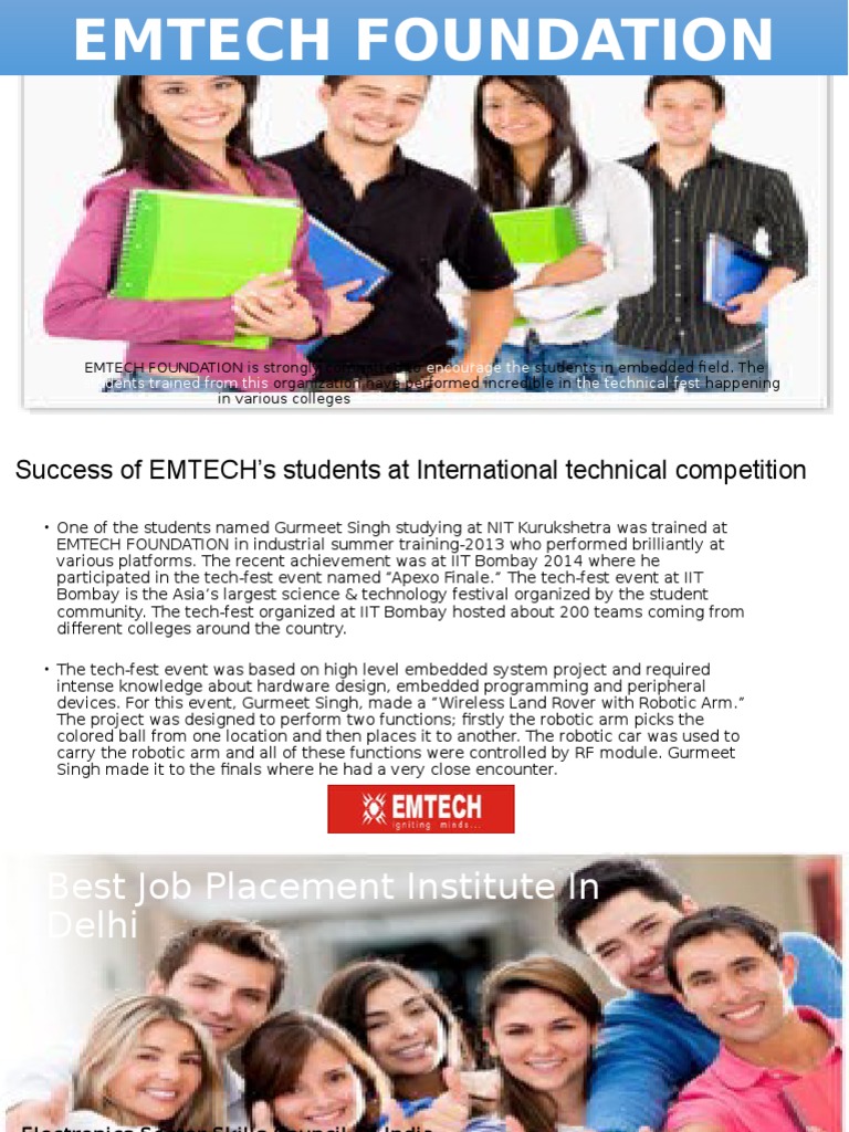 Emtech Foundation | PDF