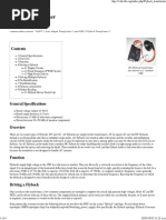 Flyback Transformer - HvWiki