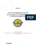 Model Proiect. Studiu de Fezabilitate. Bermas Suceava