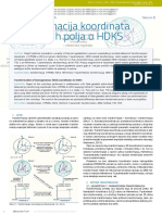 Transformacija Koordinata Homogenih Polja u HDKS