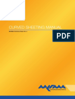 Curved Sheeting Manual: MCRMA Technical Paper No. 2