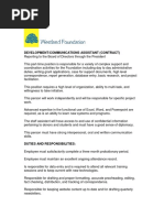 Westland Foundation Position Description 2