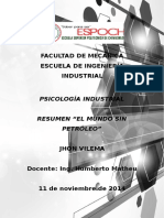 El Mundo Sin Petróleo