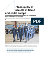 21 Jan 2016 - Red Deer Cadet Guilty of Sexual Assaults