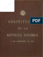 Constitución 1931