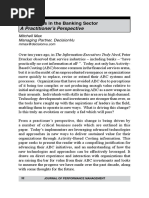 Max, M. (2004) ABC Trends in The Banking Sector - A Practitioner's Perspective'