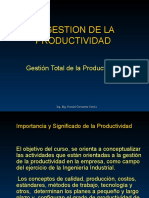 La Gestion de La Productividad