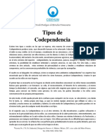 Tipos de Codependencia