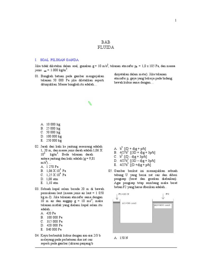 Fluida Statis Dan Dinamis