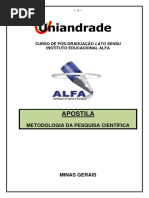 Apostila de Metodologia Cient Fica