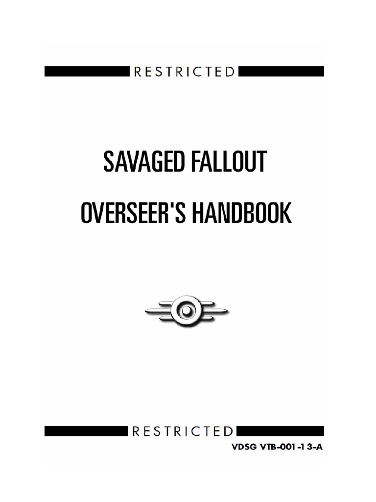 Fallout 2249: Wasteland Guide and Mechanics | PDF | Radioactive Decay ...