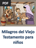 Milagros Del Viejo Testamento para Niños