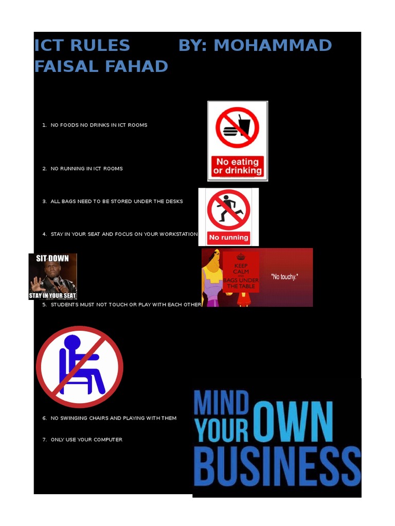 Ict Rules MFF | PDF | Lifestyle
