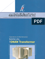 Federal Transformer - O&m Maual Oil Tye