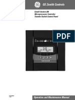71r2000 MX250 Automatic Transfer Switch Microprocessor Controller User Manual PDF
