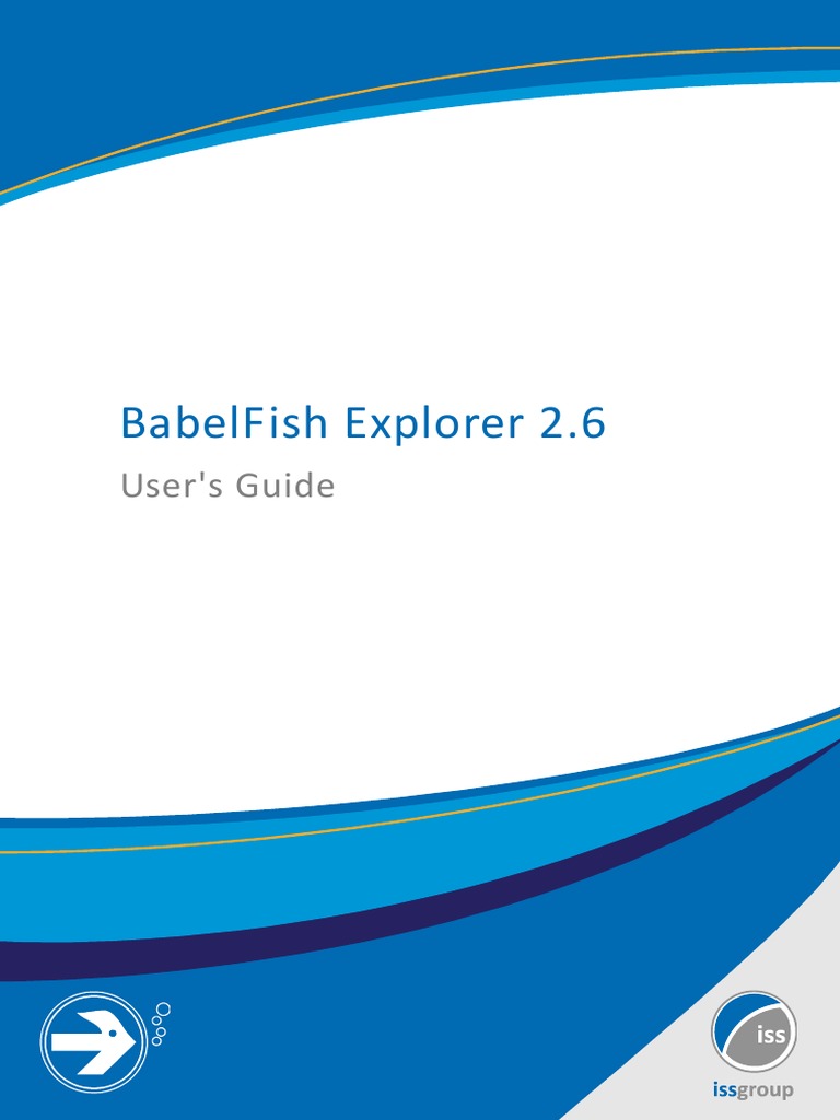 BabelFish Explorer 2.6 User's Guide PDF | PDF | Tab (Gui) | Login