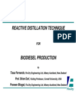 Reactive Distillation Technique