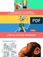 Webinar Email Marketing AB Testing