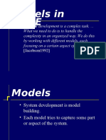 Models in Oose: - "System Development Is A Complex Task.