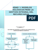 Modelos Hidrologicos para La Gestion Integral Del Recurso Agua (Unidad I)