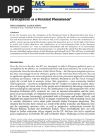 Euroscepticism as a Persistent Phenomenon