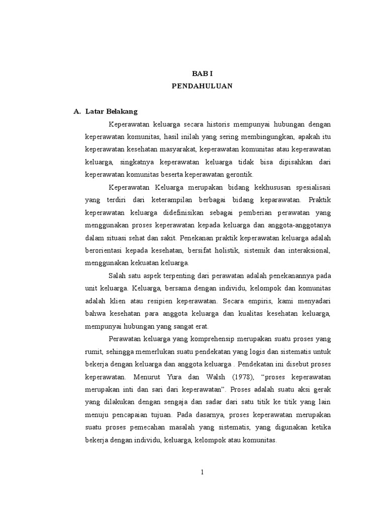 Makalah Keperawatan Keluarga