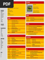 CSS Cheatsheet