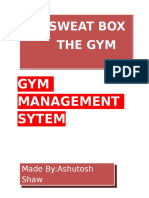 Gym Management Sytem