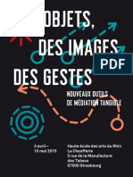Catalogue de L'exposition Des Objets, Des Images, Des Gestes