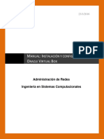 Instalación y Configuración de Oracle Virtual Box