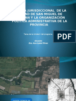 Evolucion Territorial de Tucumán Desde El S XVIII