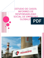 Estudio de Casos - Informes de Responsabilidad Social de Empresas Globales