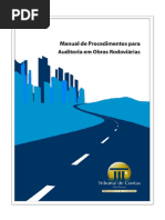 TCEMT_Manual de Procedimentos Para Auditoria de Obras Rodoviárias