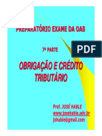 7 Obrigação Tributária PDF