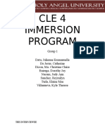 Cle 4 Immersion Program